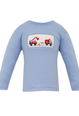 Anavini 544PL Truck Smocked Shirt