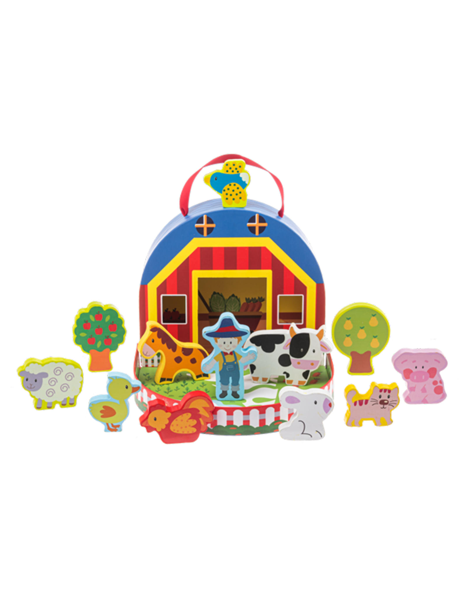 Ganz H15468 11.5" Farm Playset