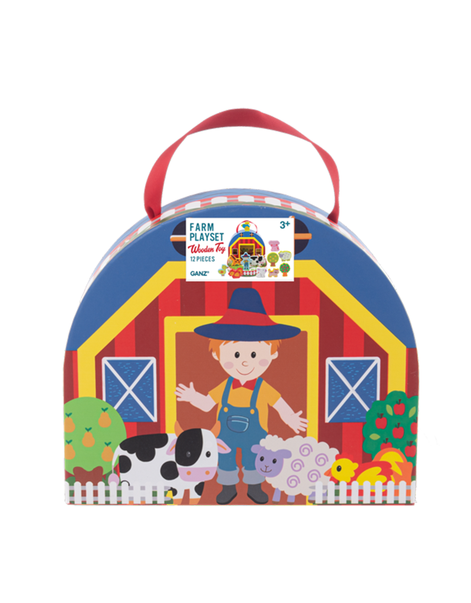 Ganz H15468 11.5" Farm Playset