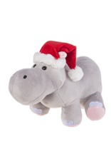 Ganz HX11766 9" Christmas Hippo