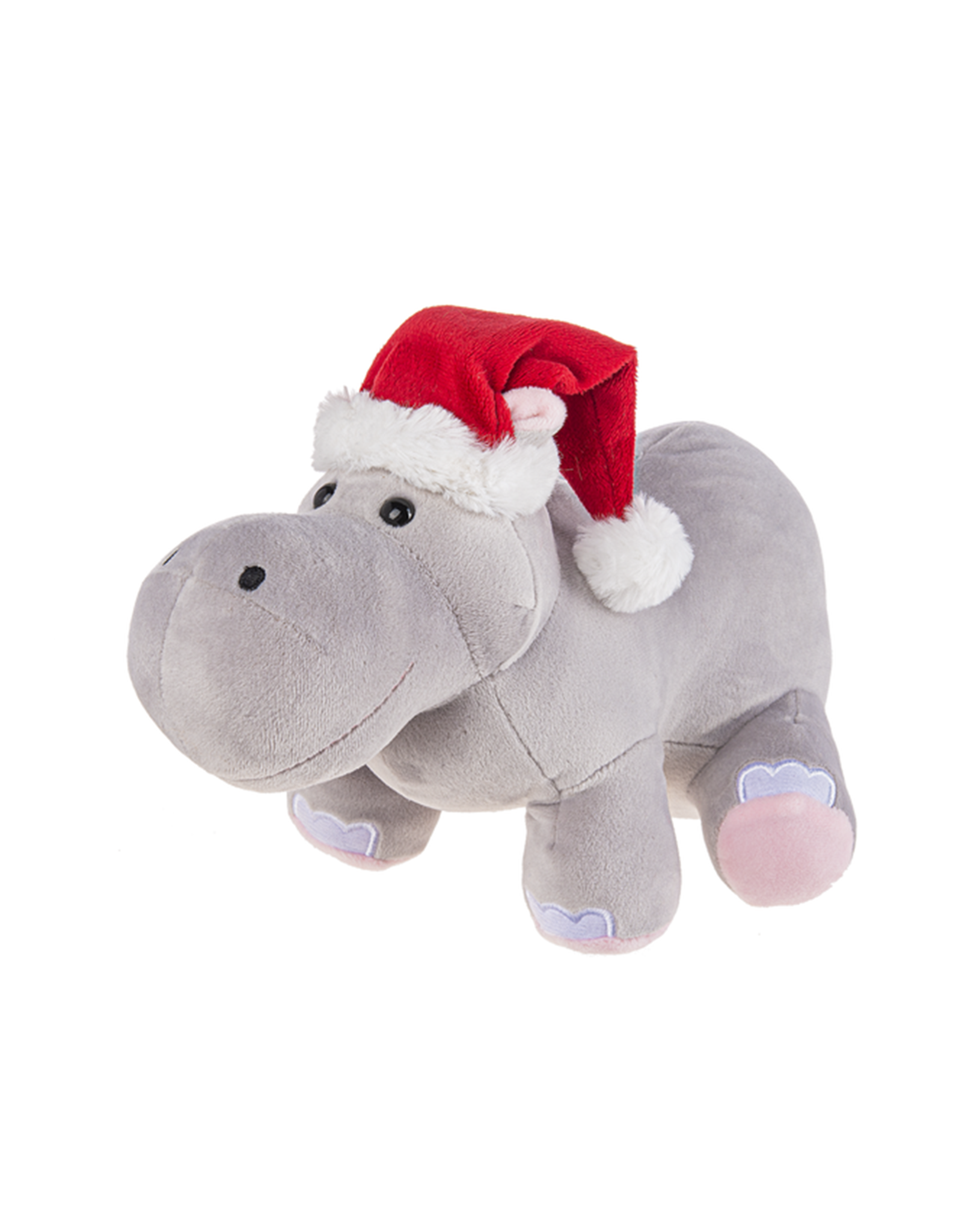 Ganz HX11766 9" Christmas Hippo