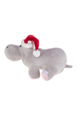 Ganz HX11766 9" Christmas Hippo