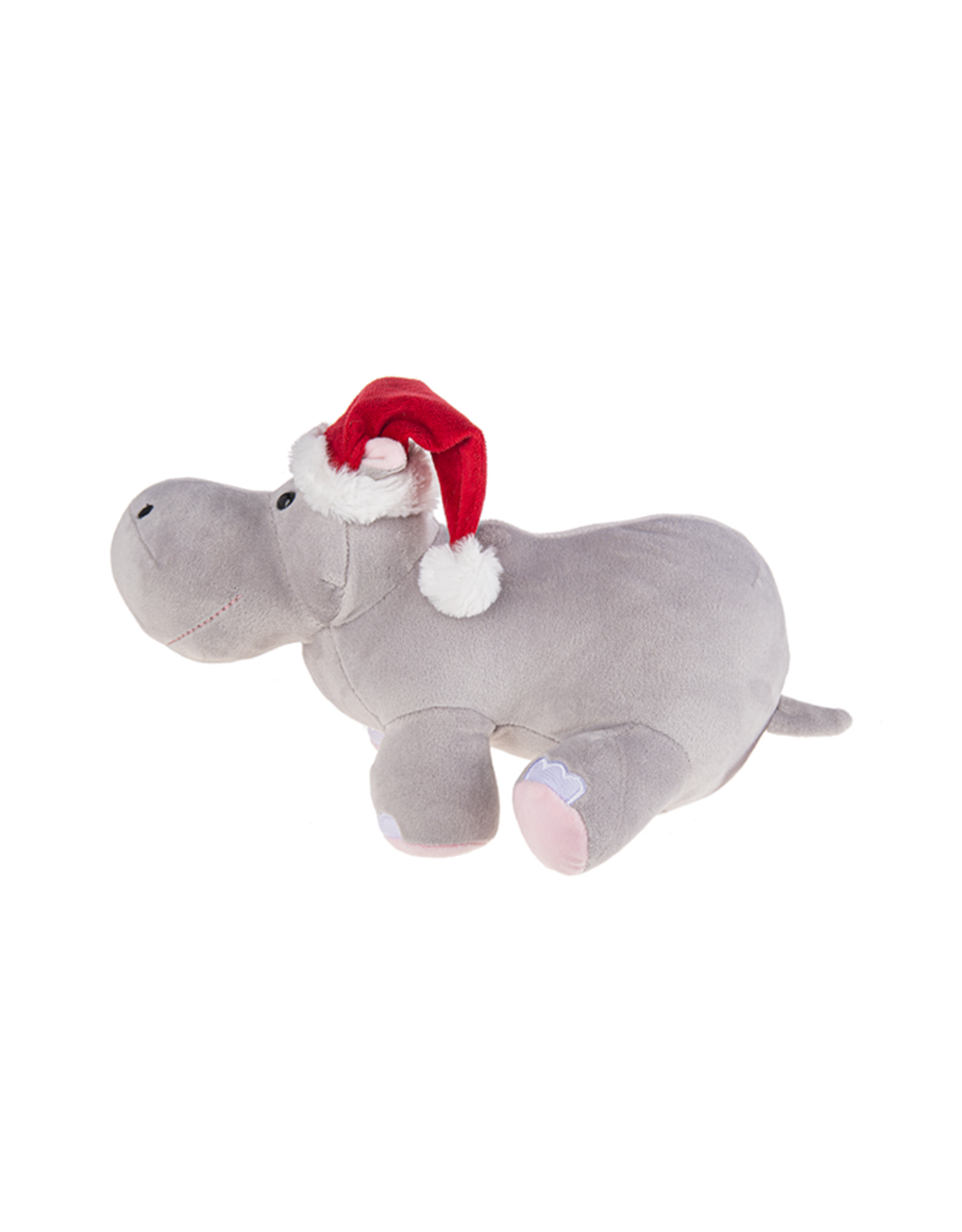 Ganz HX11766 9" Christmas Hippo