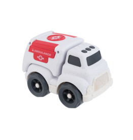 Ganz 6.5" Wheat-Straw Ambulance