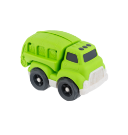 Ganz 6.5" Wheat-Straw Garbage Truck