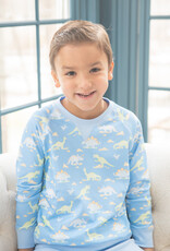 James and Lottie JL25 Sam Sweatshirt Dinosaur Knit