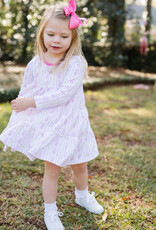 James and Lottie JL25 Tally Twirl Dress On Pointe Knit