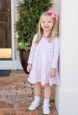 James and Lottie JL25 Tally Twirl Dress On Pointe Knit