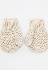 Huggalugs Huggalugs Garter Stitch Mittens Natural