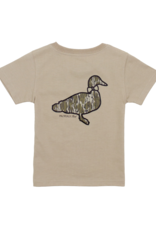 Properly Tied PT25 SS Tee Sand Mossy Oak Logo