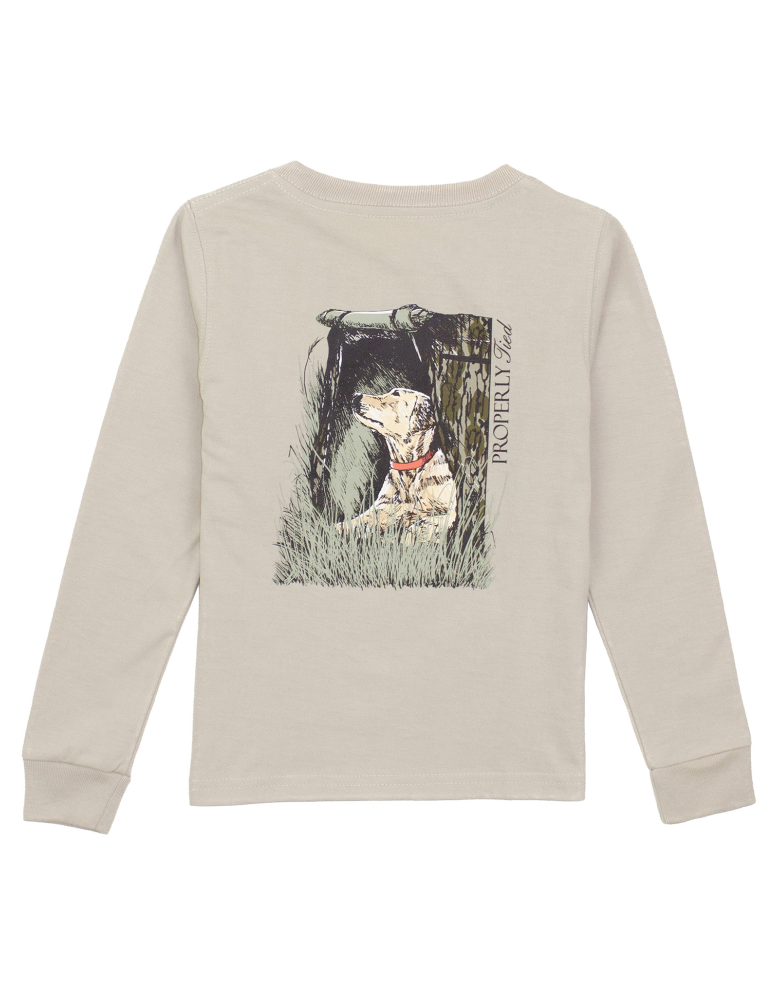 Properly Tied PT25 LS Tee Linen Mossy Oak Lab