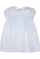 Lulu Bebe LBF25 Molly Nutcracker Embroidered Dress