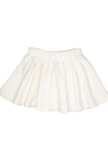 Lulu Bebe LBF25 Sofie Ivory Tweed Skirt