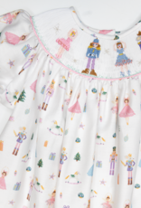 Lulu Bebe LBF25 Emma Smocked Nutcracker Bishop