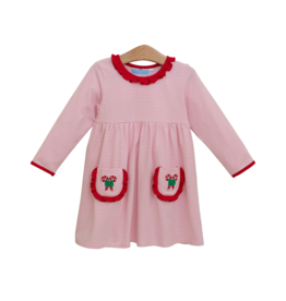Trotter Street Kids Candy Cane Dress
