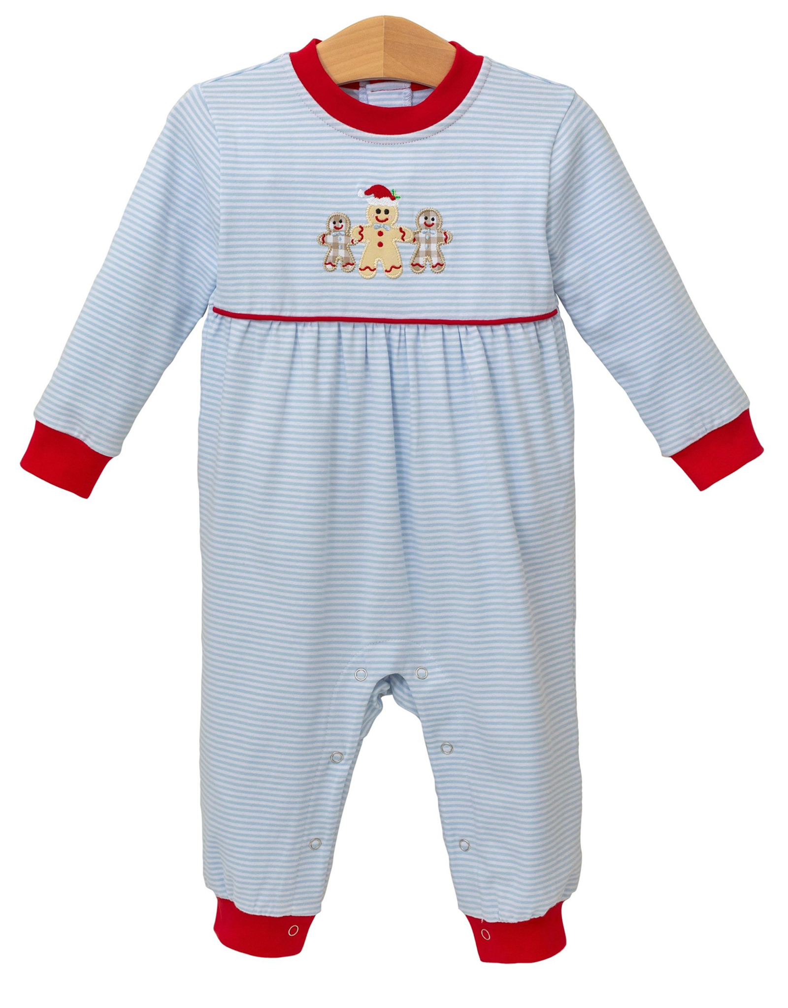 Trotter Street Kids TSF25 Gingerbread Romper