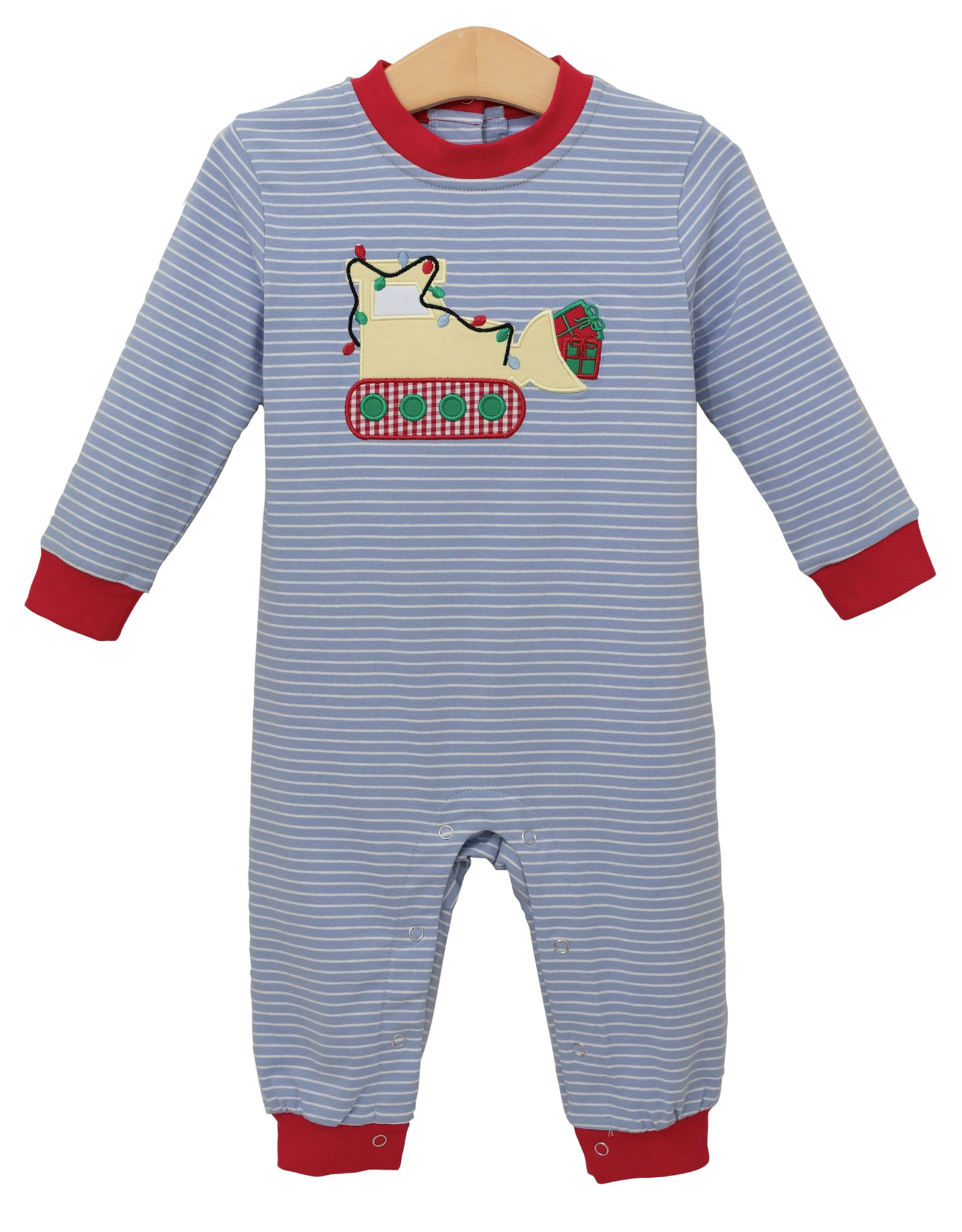 Trotter Street Kids TSF25 Constructing Christmas Romper