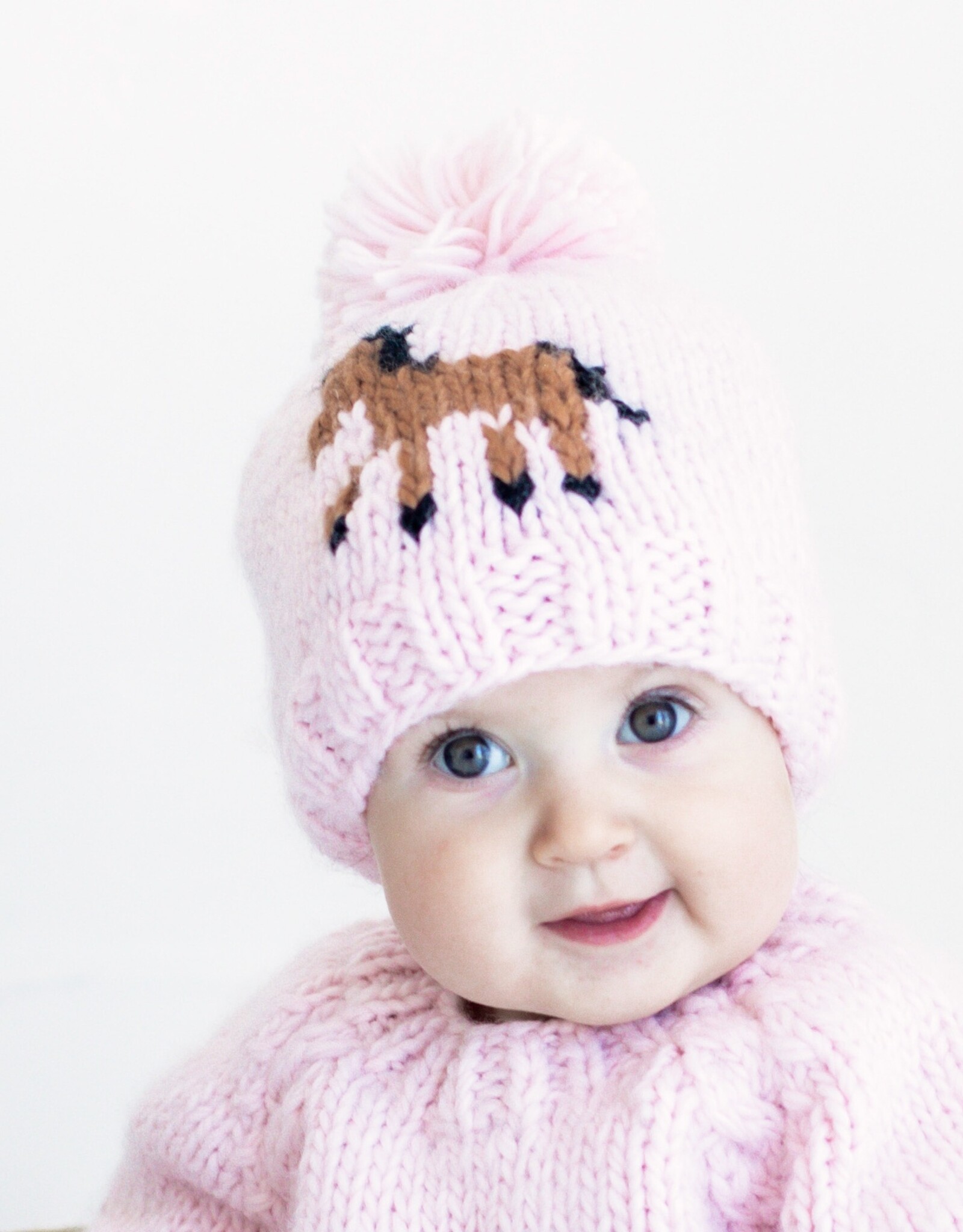 Huggalugs Huggalugs Pink Pony Beanie