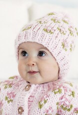 Huggalugs Huggalugs Bitty Blooms Blush Beanie