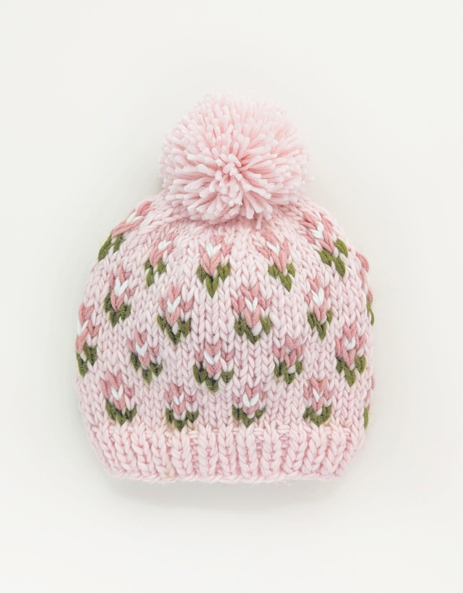 Huggalugs Huggalugs Bitty Blooms Blush Beanie
