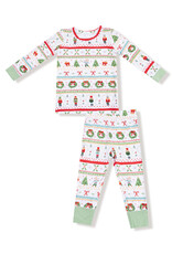 Angel Dear ADF25 LS Loungewear Nutcracker Fair Isle Angel Dear ADF25 LS Loungewear Nutcracker Fair Isle