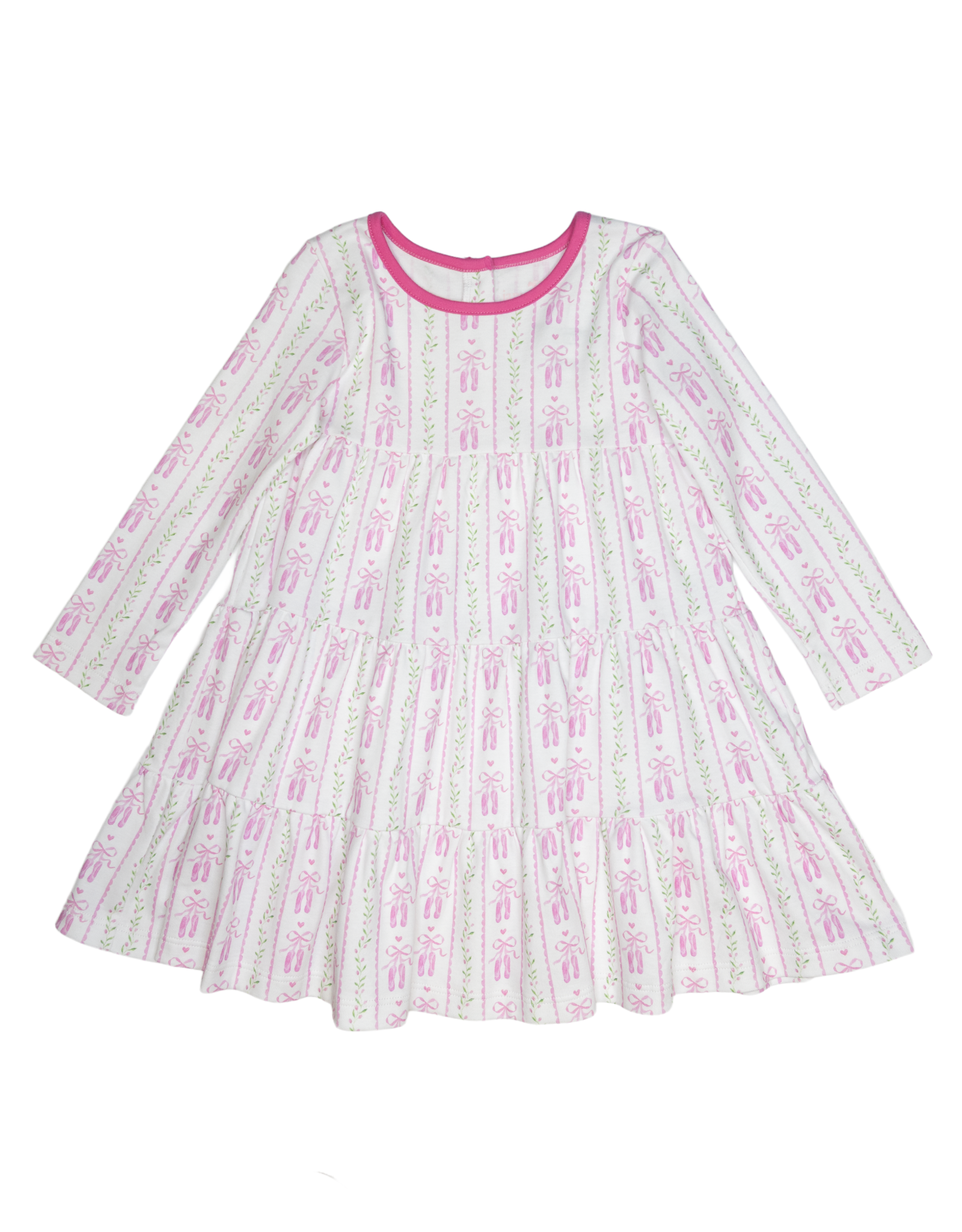 James and Lottie JL25 Tally Twirl Dress On Pointe Knit