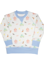 James and Lottie JL25 Sam Sweatshirt Farm Life Knit