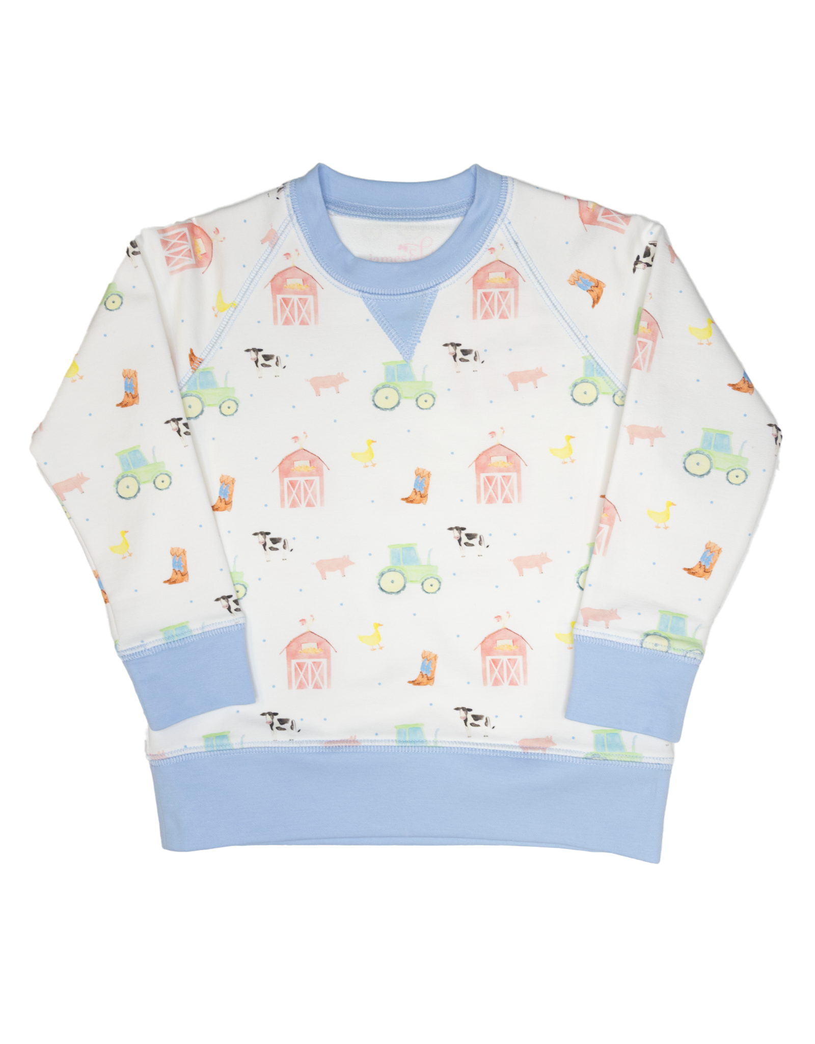 James and Lottie JL25 Sam Sweatshirt Farm Life Knit