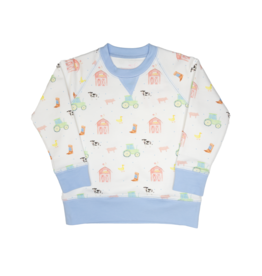 James and Lottie Sam Sweatshirt Farm Life Knit