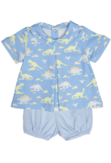 James and Lottie JL25 Rory Diaper Set Dinosaur Knit