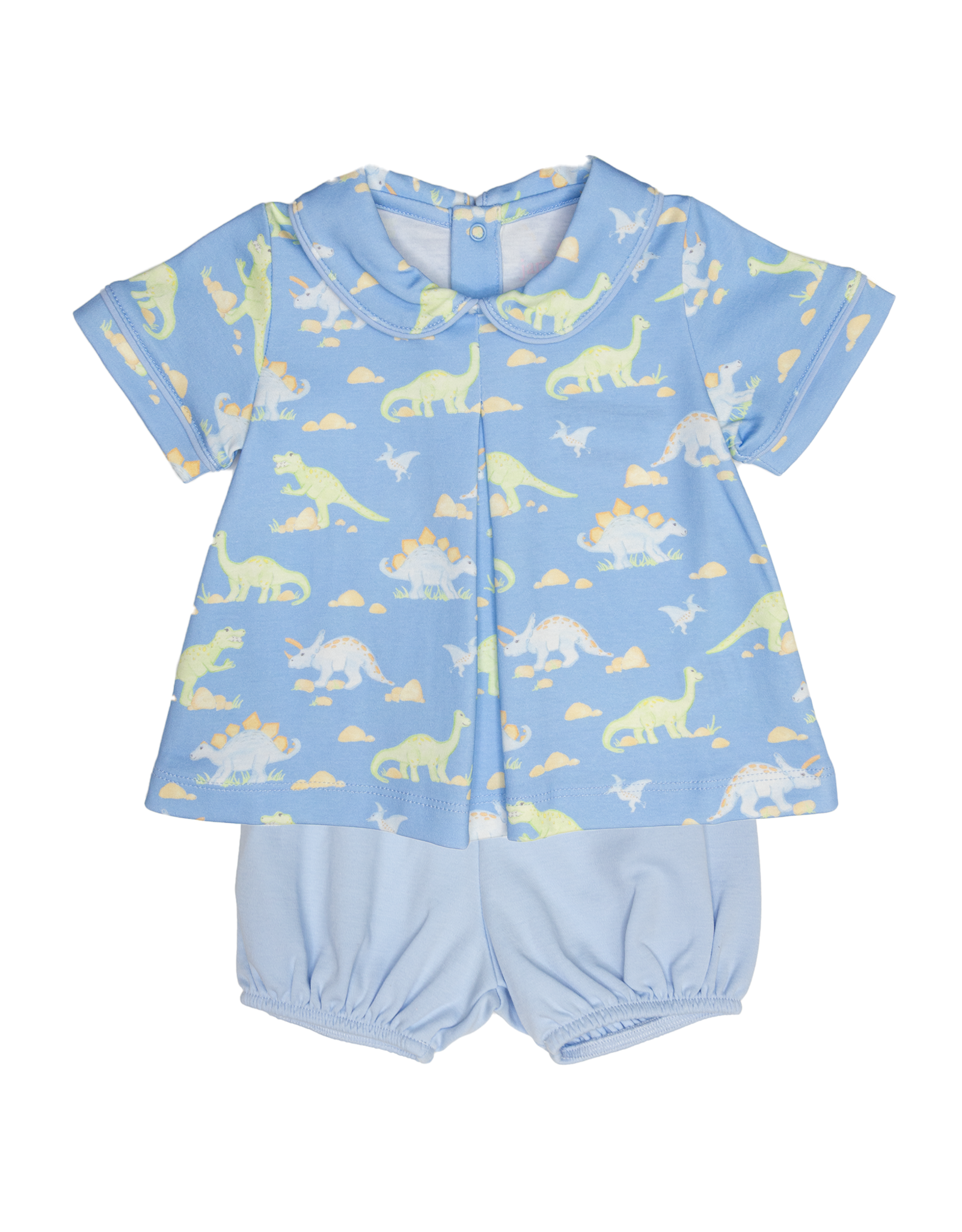 James and Lottie JL25 Rory Diaper Set Dinosaur Knit
