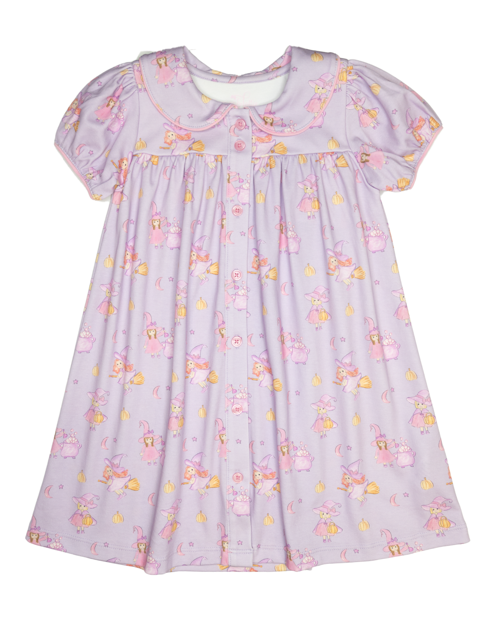 James and Lottie JL25 Whitley Dress Double Double Toil & Trouble