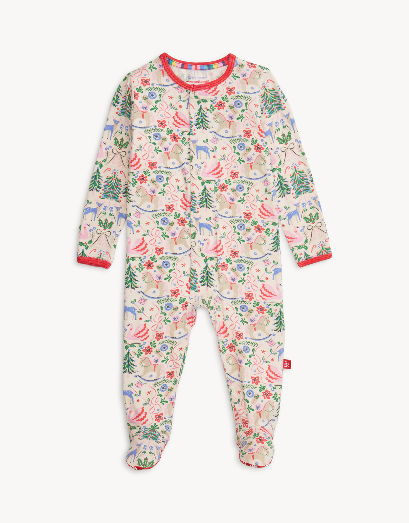 Magnetic Me MM Modal Footie Sugar Plum Dreams