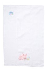 3 Marthas 3M Appliqued Burp Pad Pink Bunny