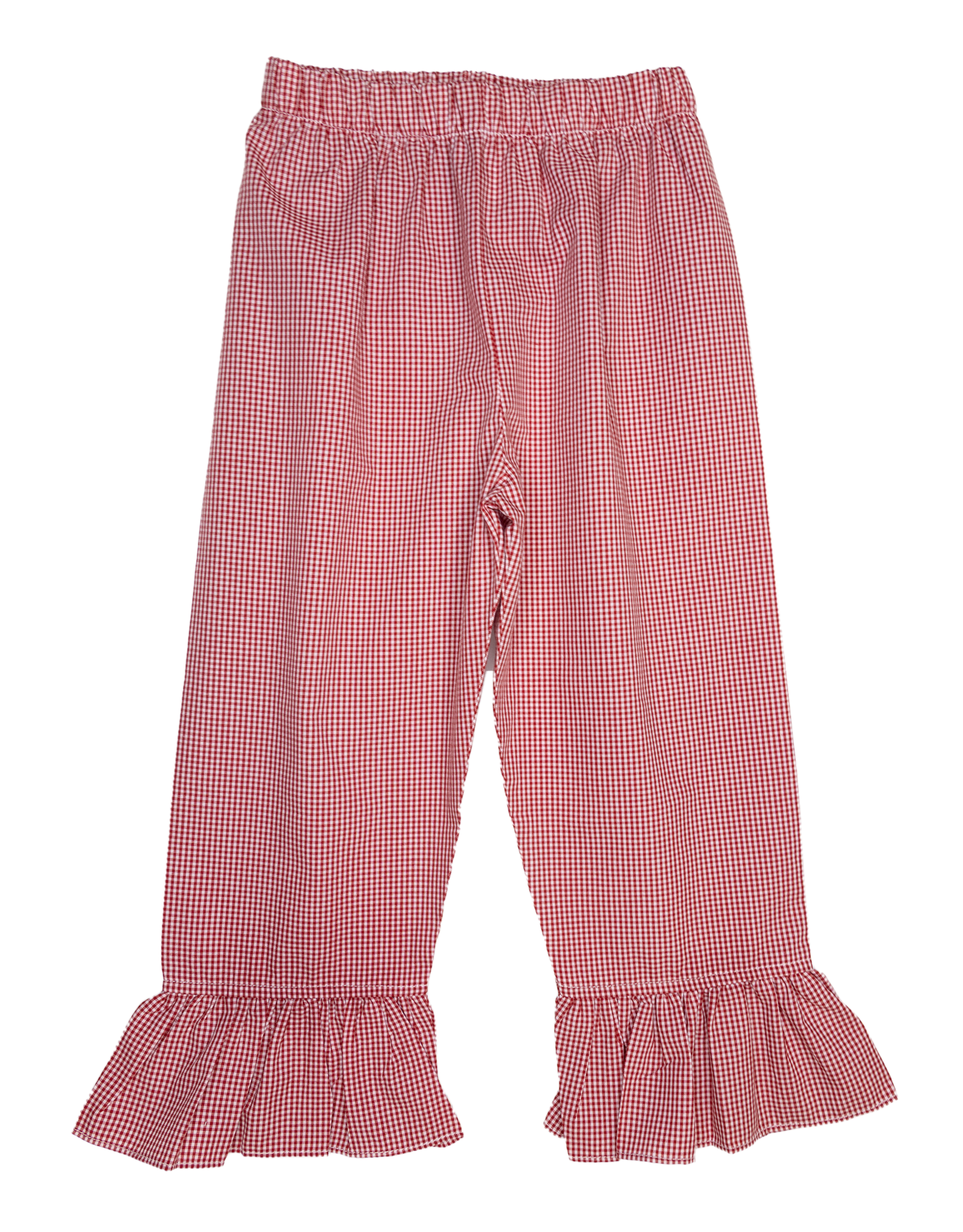 Three Sisters 706 Santa Smocked Ruffle Pant Set