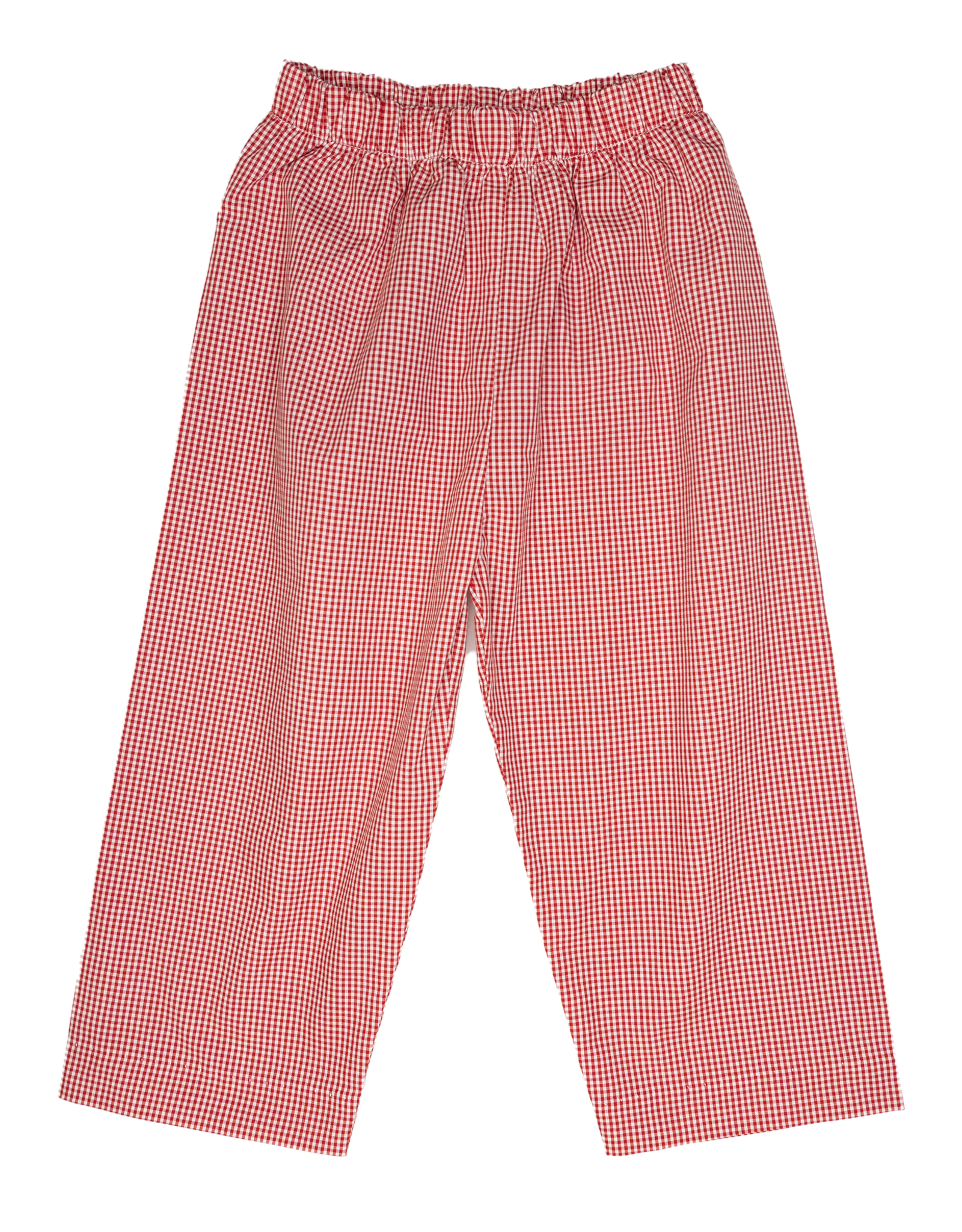 Three Sisters 708 Red Gingham Pant