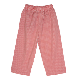 Three Sisters Red Gingham Pant