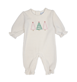 Three Sisters (24M) O Christmas Tree Girls Romper