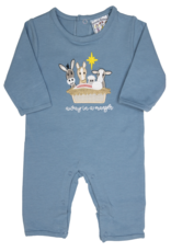 Three Sisters 808 Away in a Manger Applique Romper