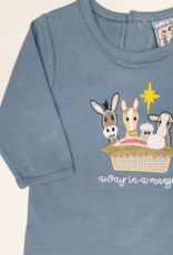 Three Sisters 808 Away in a Manger Applique Romper
