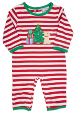 Three Sisters 769 Christmas Morning Applique Romper