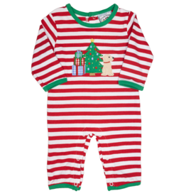 Three Sisters (Size 9M) Christmas Morning Applique Romper