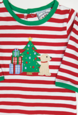 Three Sisters 769 Christmas Morning Applique Romper