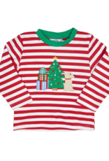 Three Sisters 768 Christmas Morning Applique Shirt