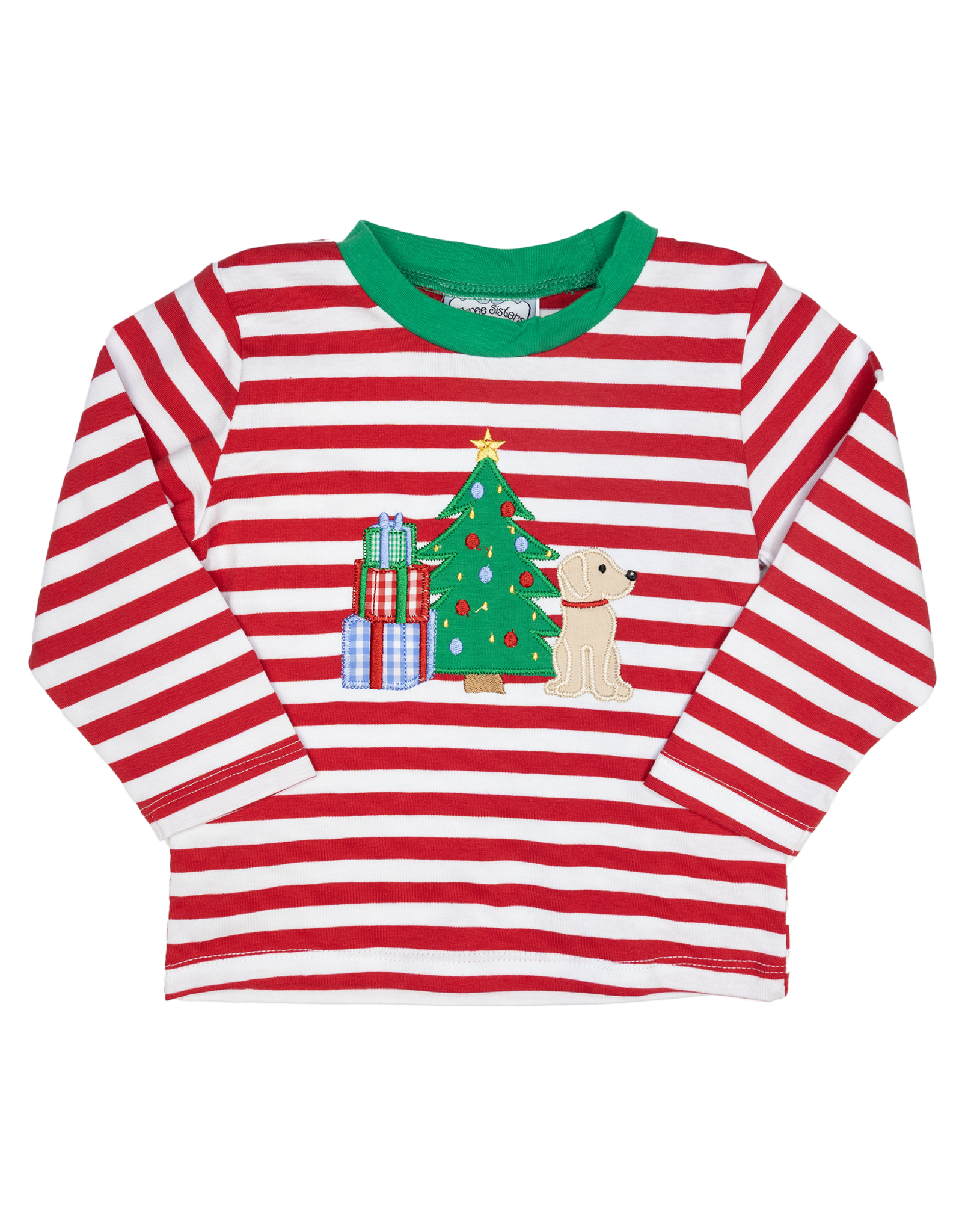 Three Sisters 768 Christmas Morning Applique Shirt