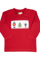 Banana Split 216 Nutcracker Smocked Shirt