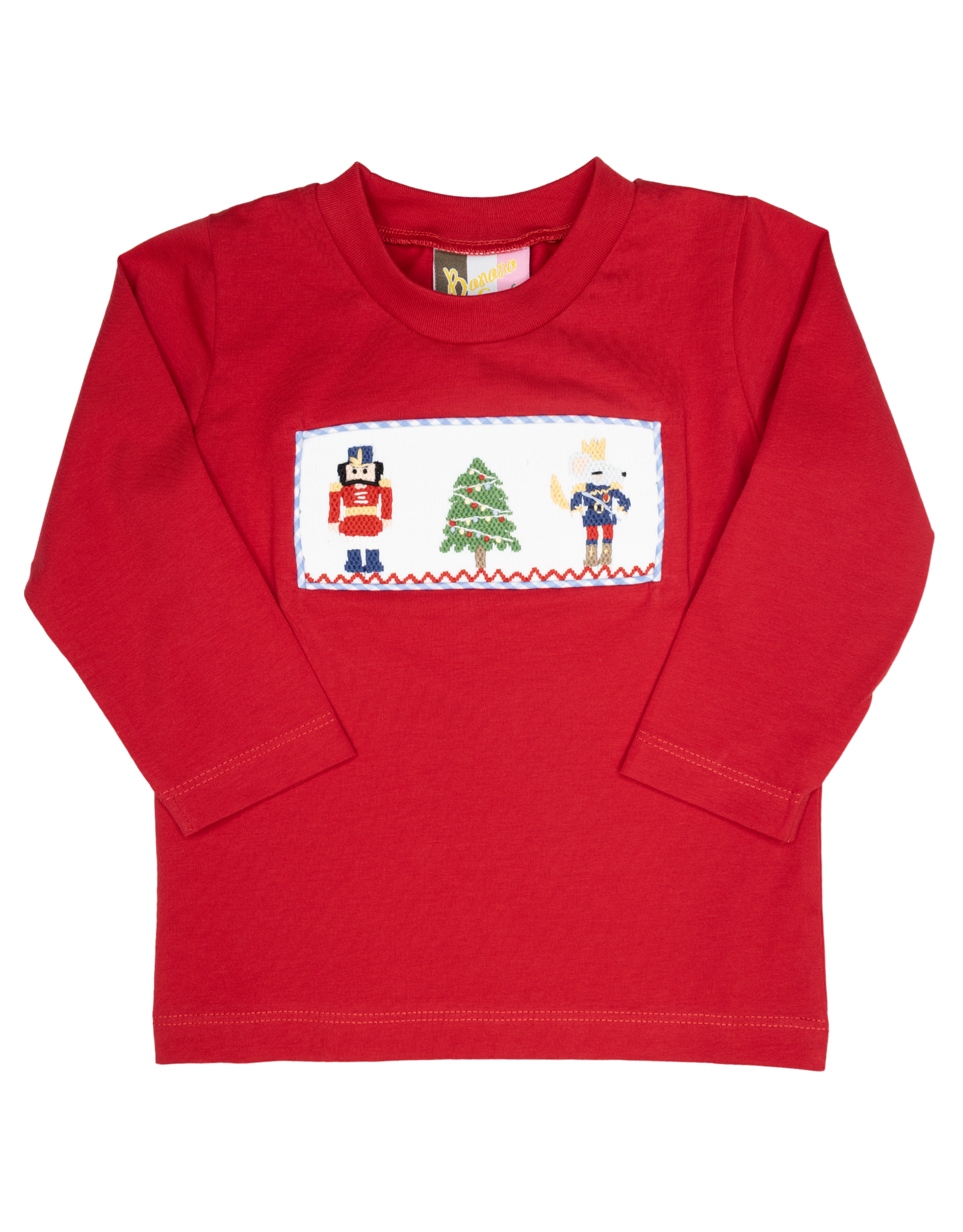 Banana Split 216 Nutcracker Smocked Shirt