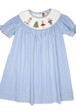 Banana Split 214 Nutcracker Smocked Dress