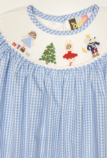 Banana Split 214 Nutcracker Smocked Dress