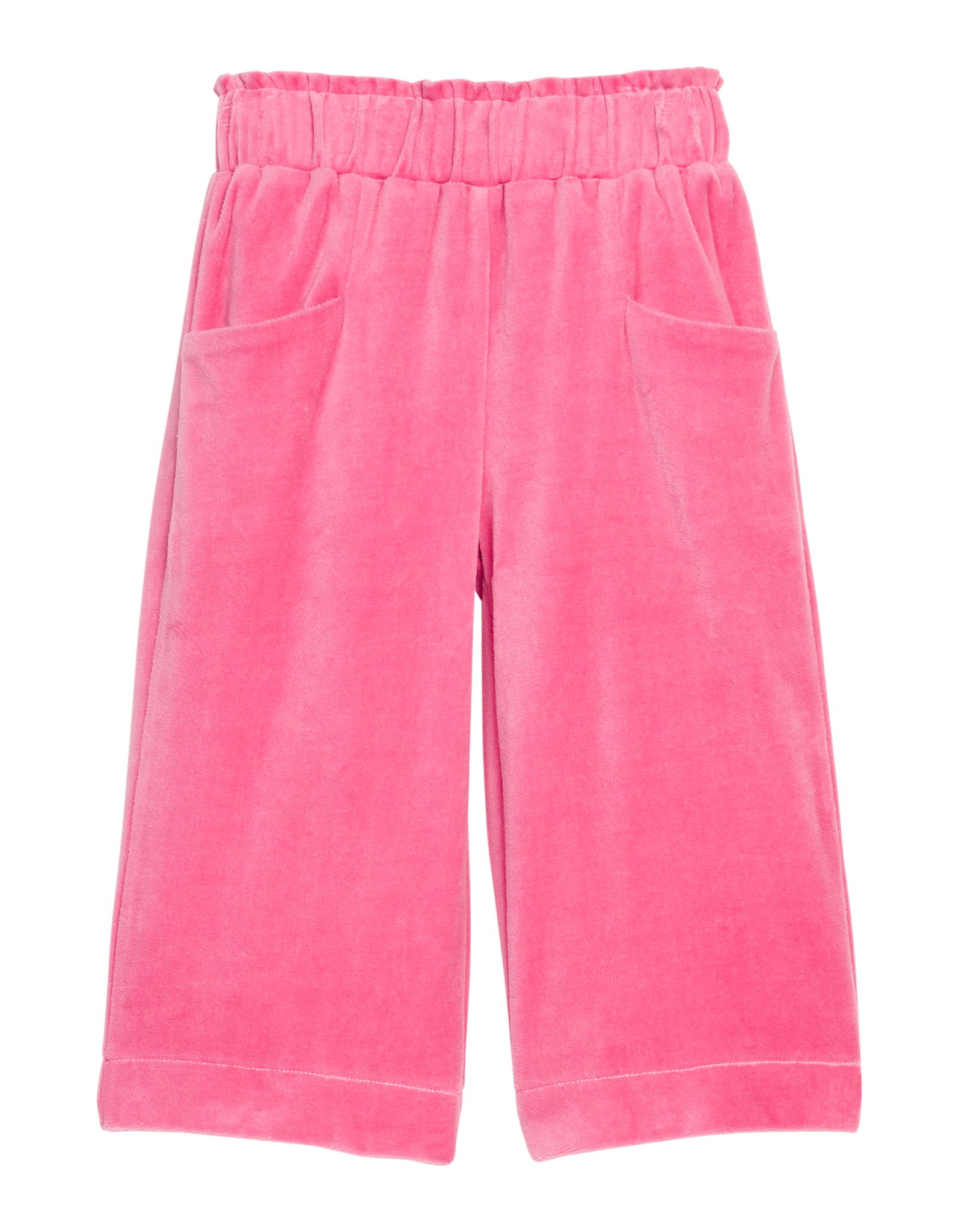 Bisby Cropped Palazzo Pant Tulip Velour